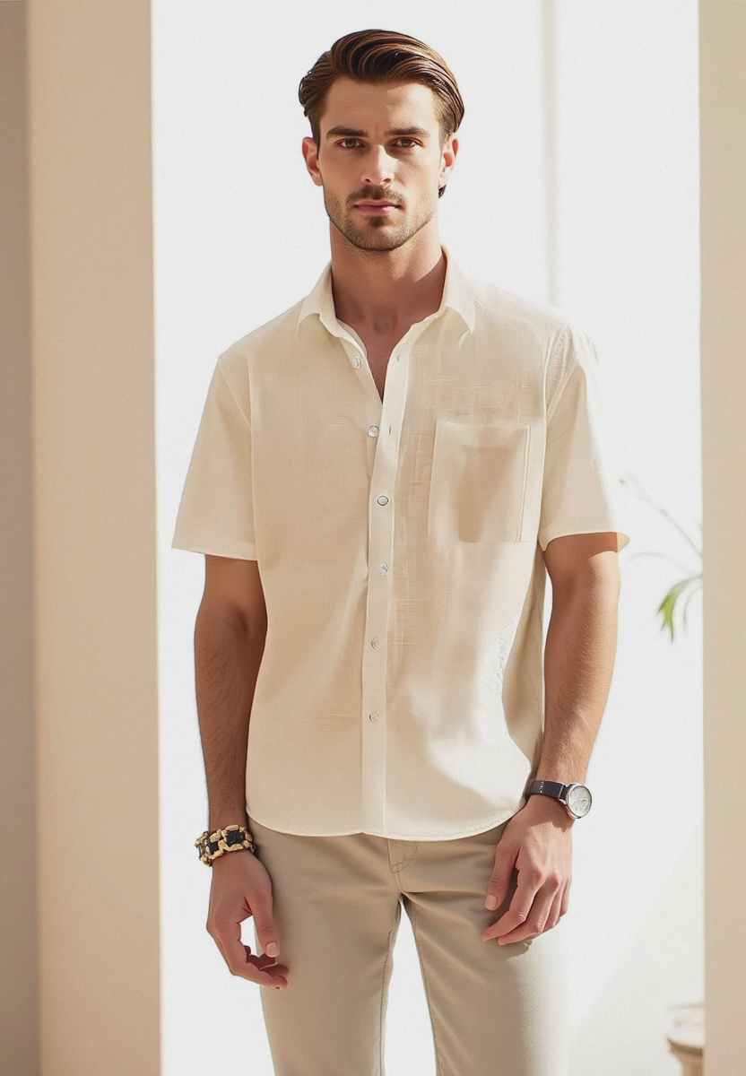 Sunny Button-Up