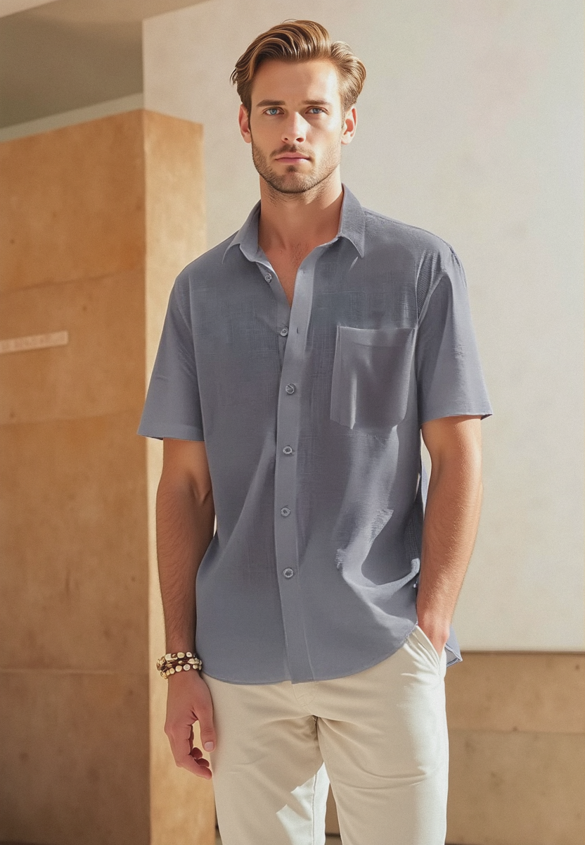 Sunny Button-Up