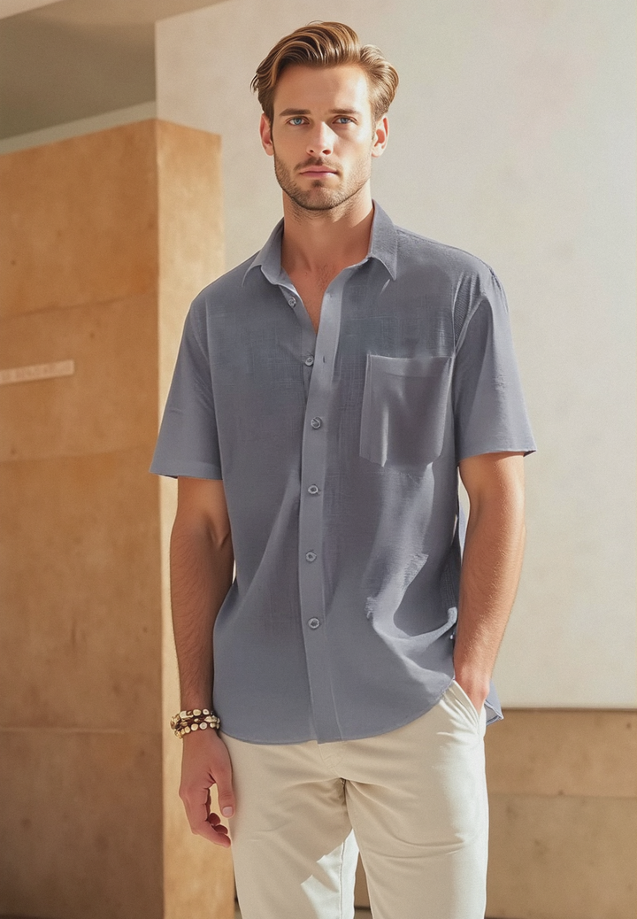 Sunny Button-Up